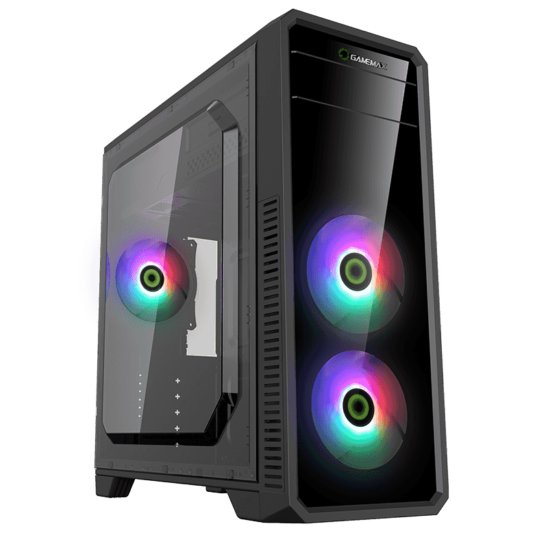 GAMEMAX G561-F RGB ECO ATX GAMING CASE GAMEMAX G561-F RGB ECO ATX GAMING CASE
